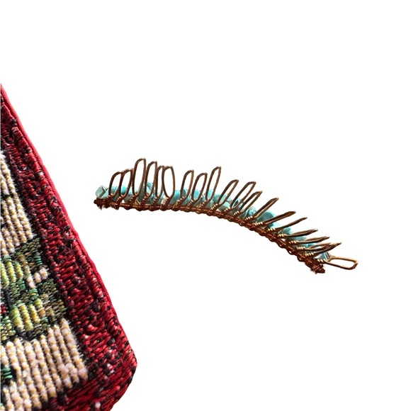 Turquoise Hair Comb - Picture 5 of 5